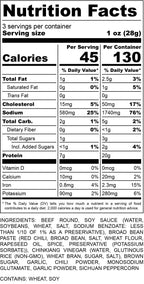 SICHUAN MALA BEEF JERKY